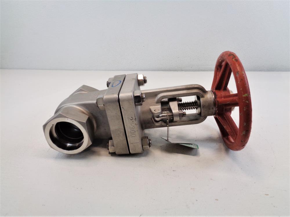 Ladish 2" 300# CF3M Socket-Weld Gate Valve 8364-1061-TT03-A20C